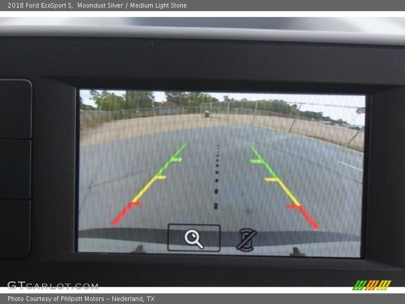 Moondust Silver / Medium Light Stone 2018 Ford EcoSport S