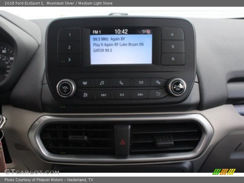 Moondust Silver / Medium Light Stone 2018 Ford EcoSport S