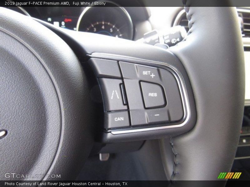 Fuji White / Ebony 2019 Jaguar F-PACE Premium AWD