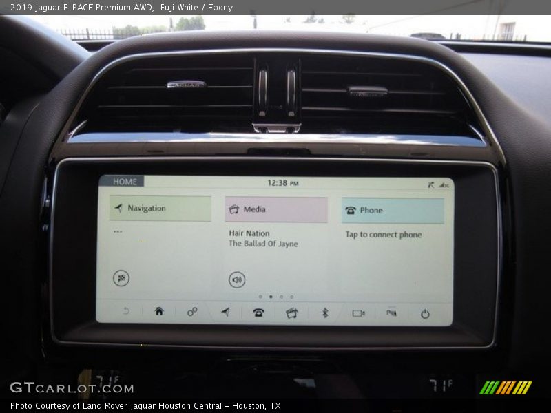 Fuji White / Ebony 2019 Jaguar F-PACE Premium AWD