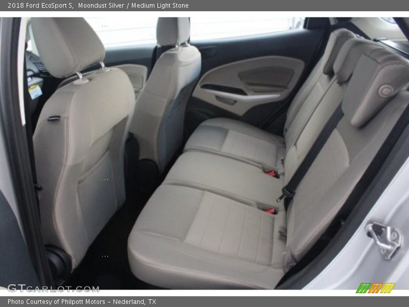 Moondust Silver / Medium Light Stone 2018 Ford EcoSport S