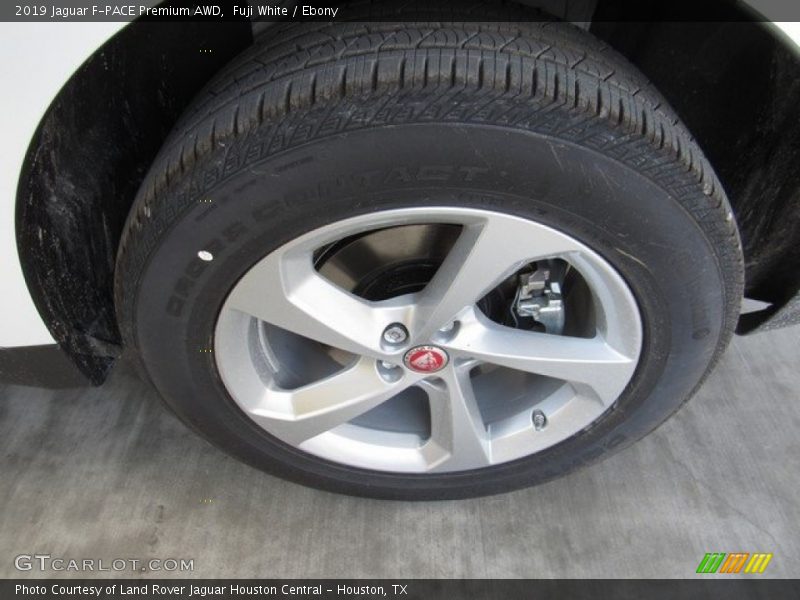 Fuji White / Ebony 2019 Jaguar F-PACE Premium AWD