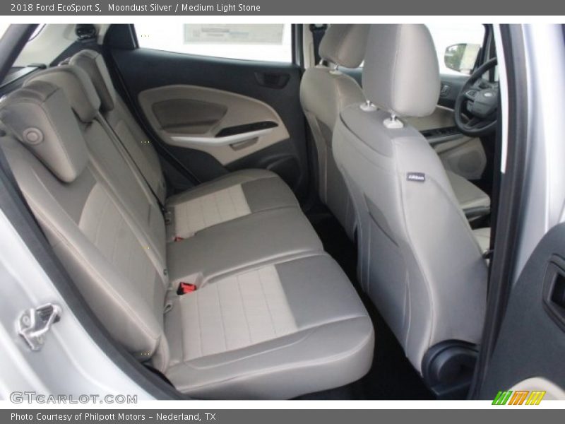 Moondust Silver / Medium Light Stone 2018 Ford EcoSport S