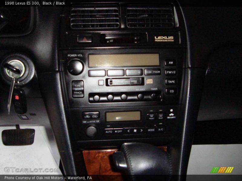 Black / Black 1998 Lexus ES 300