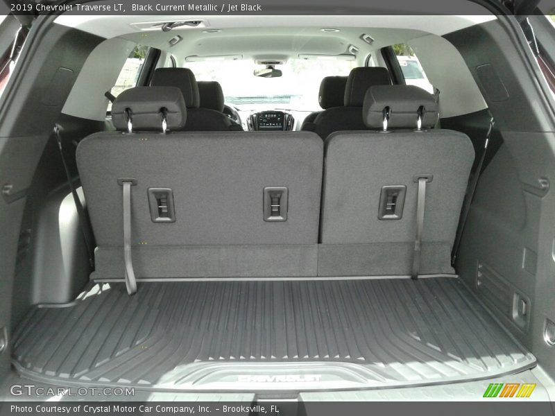 Black Current Metallic / Jet Black 2019 Chevrolet Traverse LT