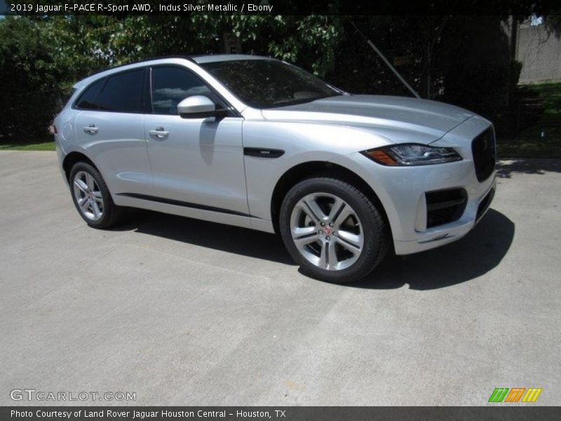 Indus Silver Metallic / Ebony 2019 Jaguar F-PACE R-Sport AWD