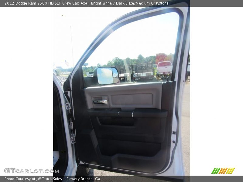 Bright White / Dark Slate/Medium Graystone 2012 Dodge Ram 2500 HD SLT Crew Cab 4x4