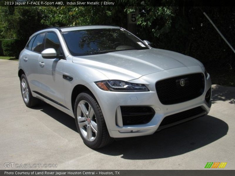 Indus Silver Metallic / Ebony 2019 Jaguar F-PACE R-Sport AWD