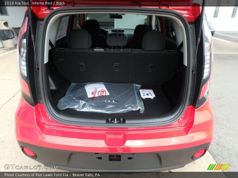 Inferno Red / Black 2019 Kia Soul