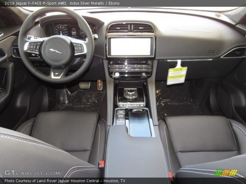 Indus Silver Metallic / Ebony 2019 Jaguar F-PACE R-Sport AWD