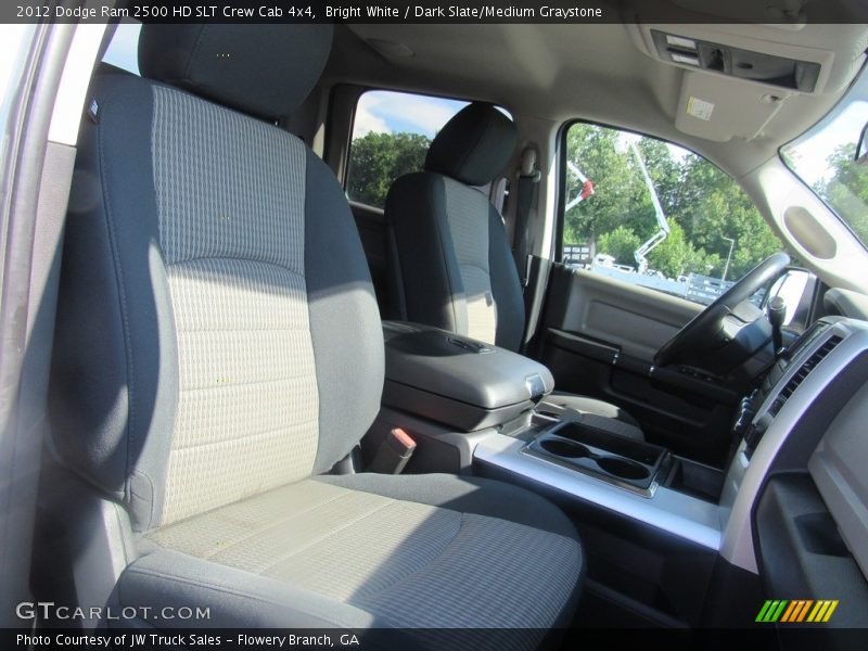 Bright White / Dark Slate/Medium Graystone 2012 Dodge Ram 2500 HD SLT Crew Cab 4x4
