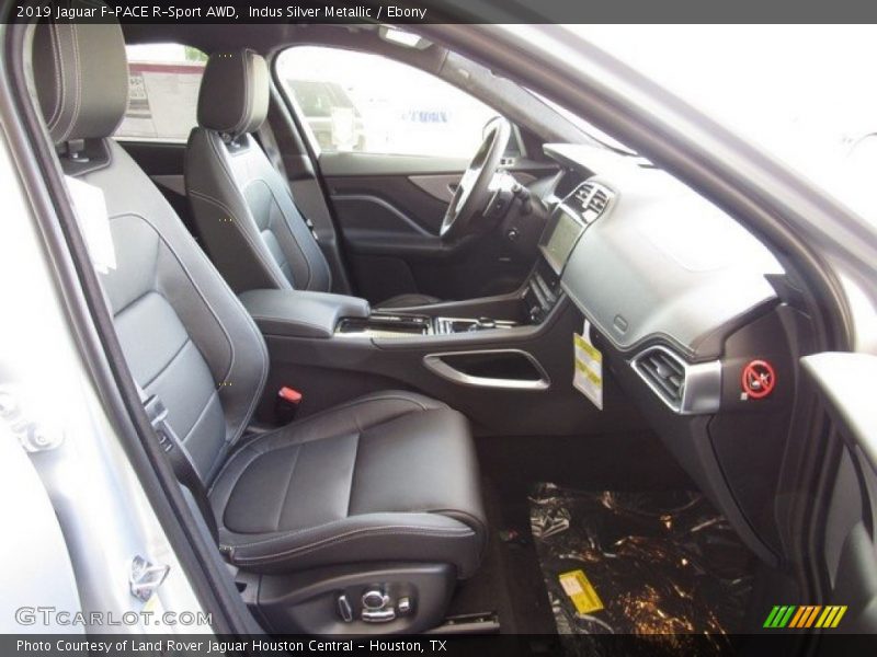 Indus Silver Metallic / Ebony 2019 Jaguar F-PACE R-Sport AWD