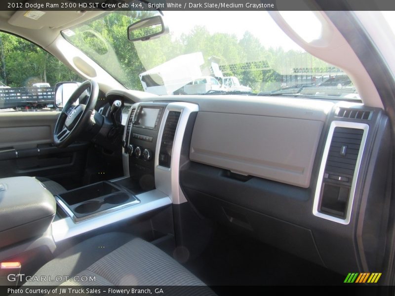 Bright White / Dark Slate/Medium Graystone 2012 Dodge Ram 2500 HD SLT Crew Cab 4x4