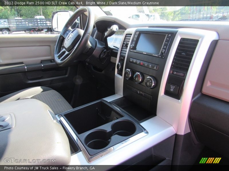 Bright White / Dark Slate/Medium Graystone 2012 Dodge Ram 2500 HD SLT Crew Cab 4x4