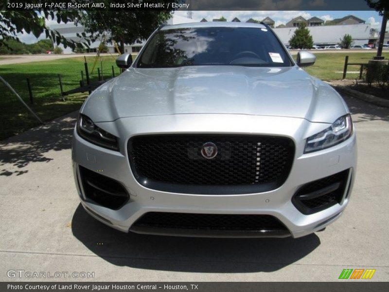 Indus Silver Metallic / Ebony 2019 Jaguar F-PACE R-Sport AWD