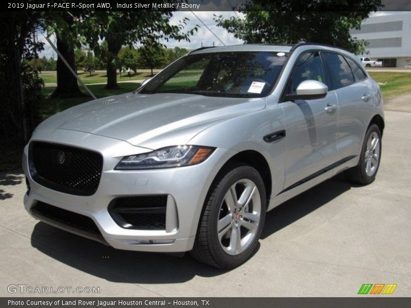 Indus Silver Metallic / Ebony 2019 Jaguar F-PACE R-Sport AWD
