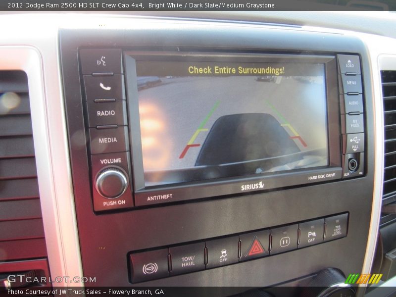 Bright White / Dark Slate/Medium Graystone 2012 Dodge Ram 2500 HD SLT Crew Cab 4x4