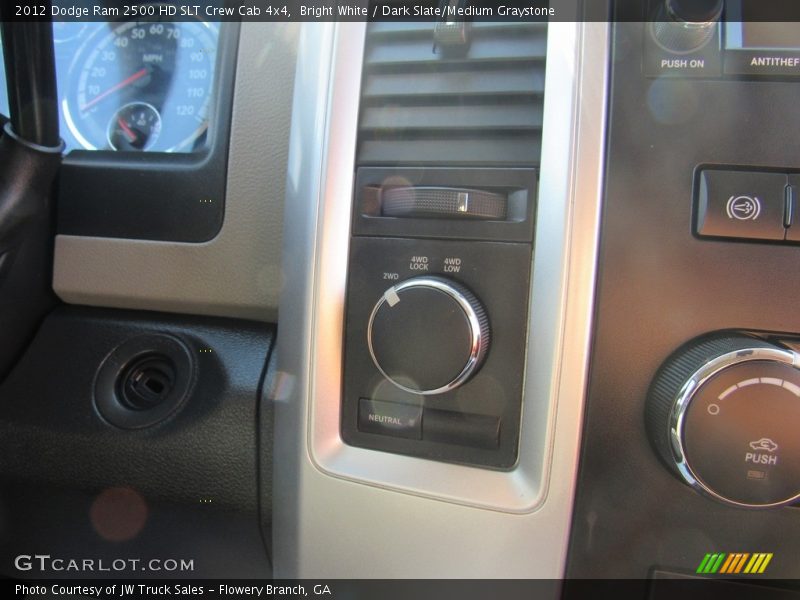 Bright White / Dark Slate/Medium Graystone 2012 Dodge Ram 2500 HD SLT Crew Cab 4x4