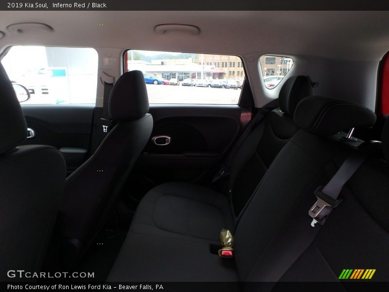 Inferno Red / Black 2019 Kia Soul