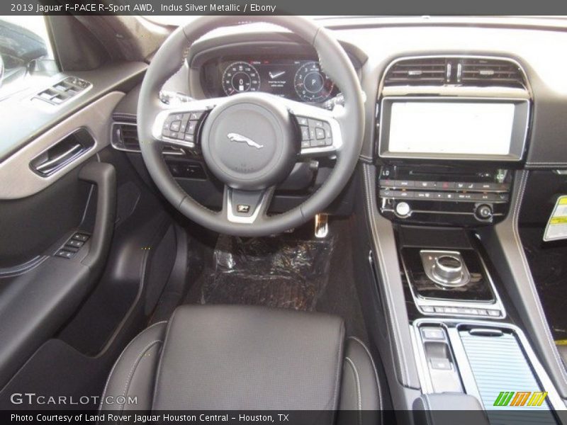 Indus Silver Metallic / Ebony 2019 Jaguar F-PACE R-Sport AWD