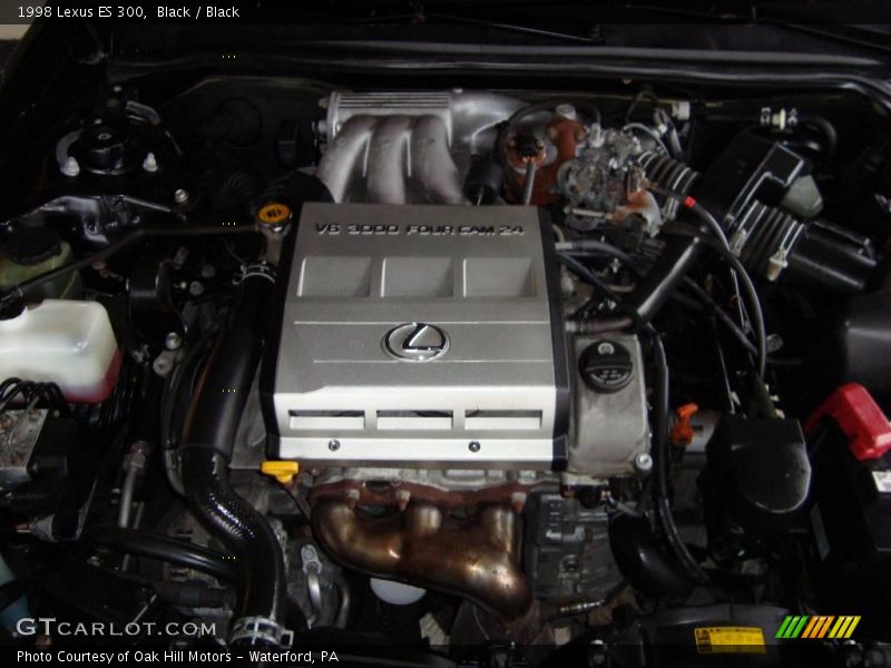 Black / Black 1998 Lexus ES 300