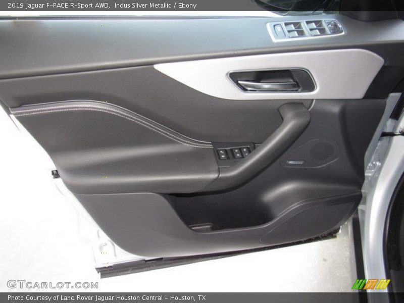 Indus Silver Metallic / Ebony 2019 Jaguar F-PACE R-Sport AWD