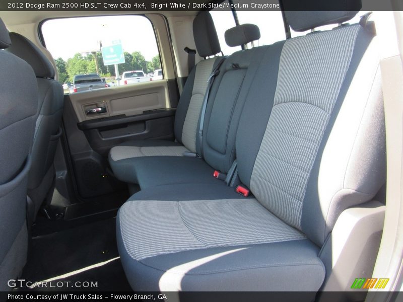 Bright White / Dark Slate/Medium Graystone 2012 Dodge Ram 2500 HD SLT Crew Cab 4x4