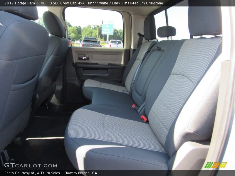 Bright White / Dark Slate/Medium Graystone 2012 Dodge Ram 2500 HD SLT Crew Cab 4x4