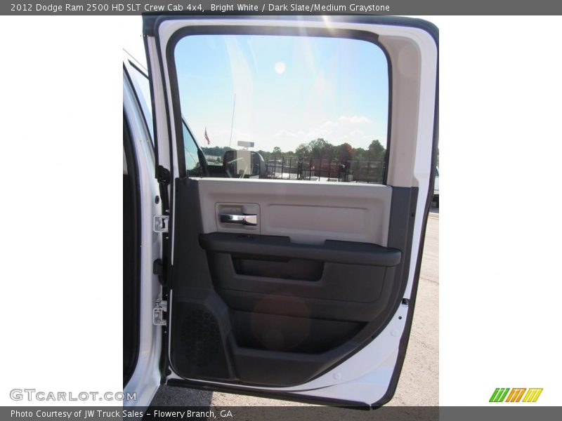 Bright White / Dark Slate/Medium Graystone 2012 Dodge Ram 2500 HD SLT Crew Cab 4x4