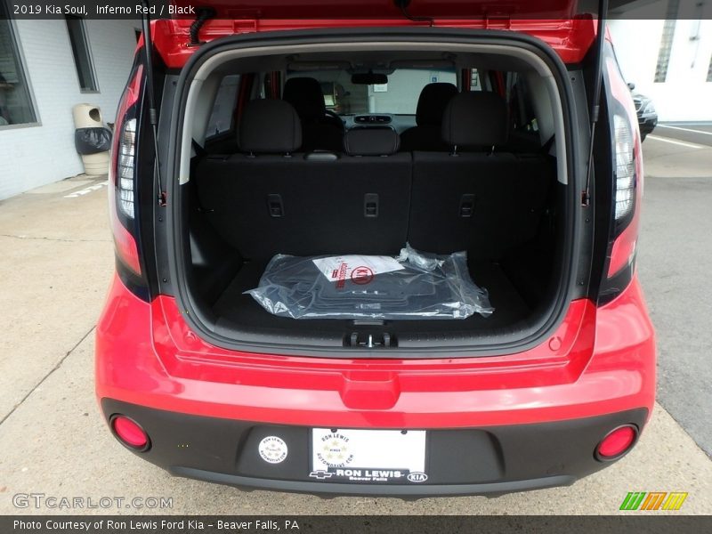 Inferno Red / Black 2019 Kia Soul