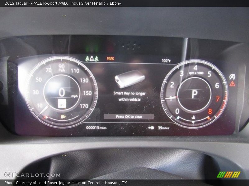Indus Silver Metallic / Ebony 2019 Jaguar F-PACE R-Sport AWD