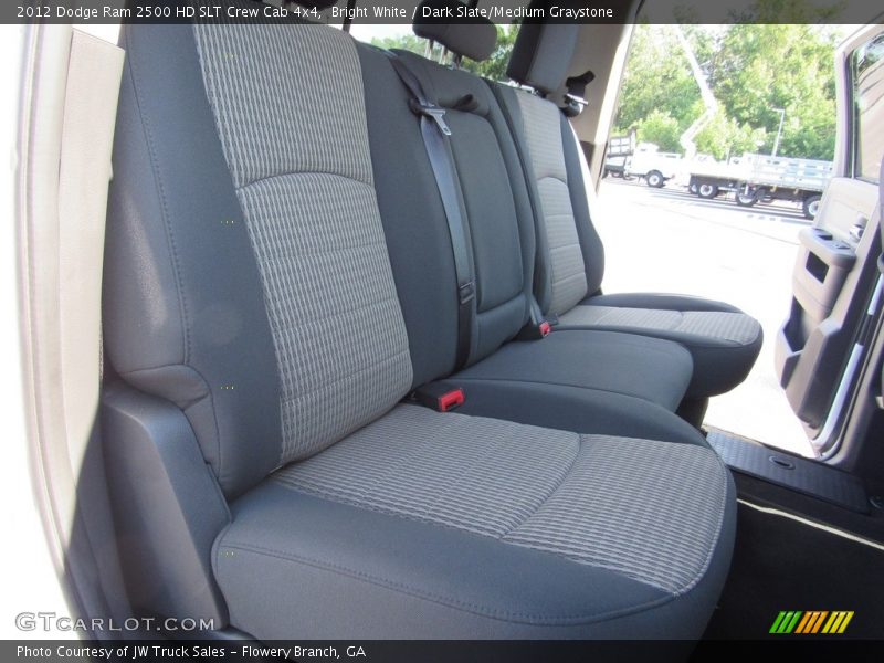 Bright White / Dark Slate/Medium Graystone 2012 Dodge Ram 2500 HD SLT Crew Cab 4x4