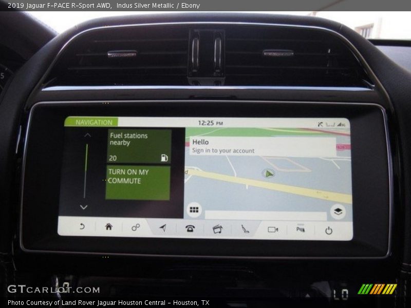 Indus Silver Metallic / Ebony 2019 Jaguar F-PACE R-Sport AWD
