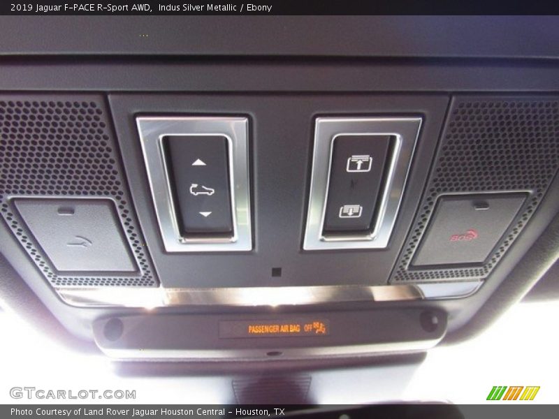 Indus Silver Metallic / Ebony 2019 Jaguar F-PACE R-Sport AWD