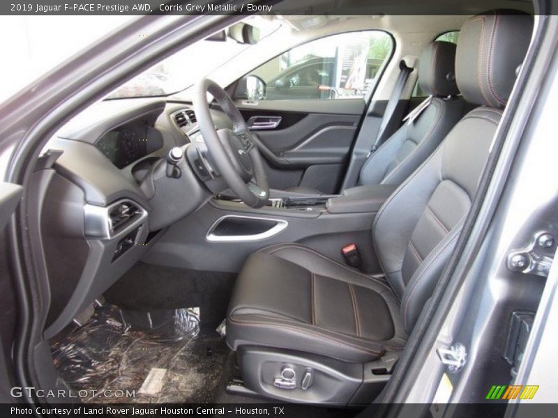  2019 F-PACE Prestige AWD Ebony Interior