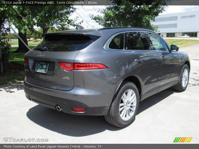 Corris Grey Metallic / Ebony 2019 Jaguar F-PACE Prestige AWD