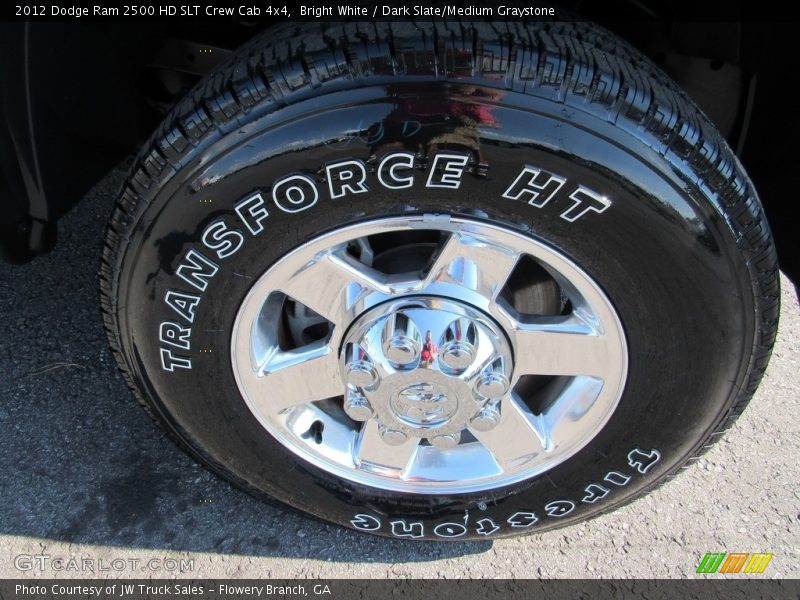 Bright White / Dark Slate/Medium Graystone 2012 Dodge Ram 2500 HD SLT Crew Cab 4x4