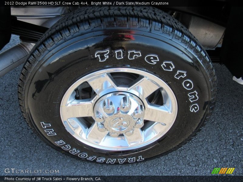 Bright White / Dark Slate/Medium Graystone 2012 Dodge Ram 2500 HD SLT Crew Cab 4x4