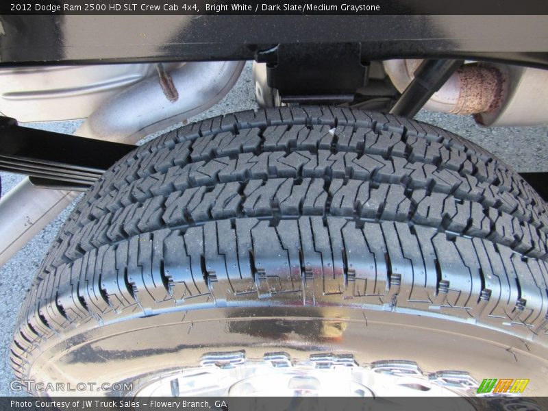 Bright White / Dark Slate/Medium Graystone 2012 Dodge Ram 2500 HD SLT Crew Cab 4x4