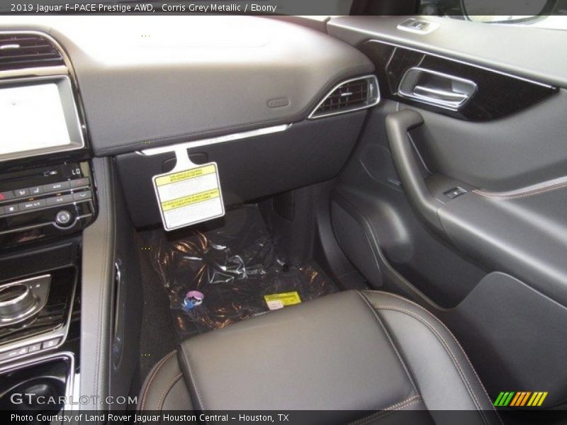 Corris Grey Metallic / Ebony 2019 Jaguar F-PACE Prestige AWD