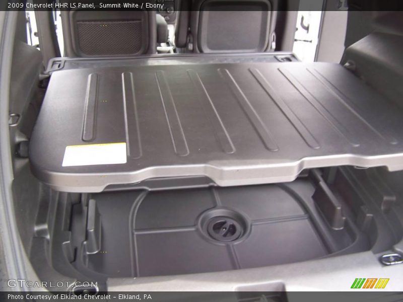 Summit White / Ebony 2009 Chevrolet HHR LS Panel