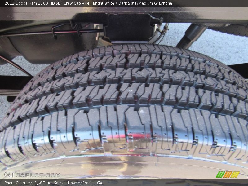 Bright White / Dark Slate/Medium Graystone 2012 Dodge Ram 2500 HD SLT Crew Cab 4x4