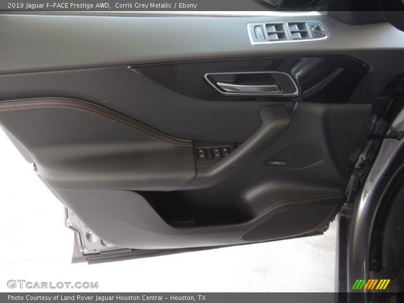 Corris Grey Metallic / Ebony 2019 Jaguar F-PACE Prestige AWD