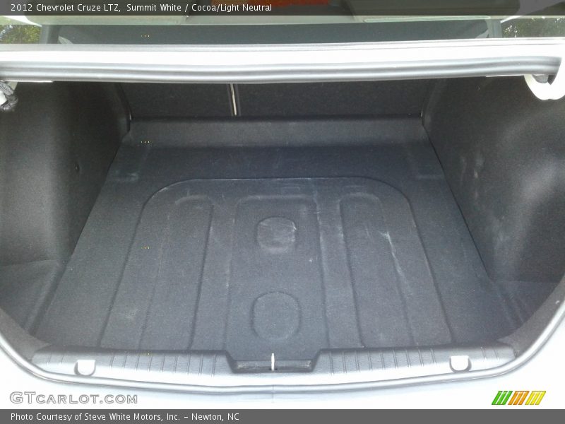 Summit White / Cocoa/Light Neutral 2012 Chevrolet Cruze LTZ