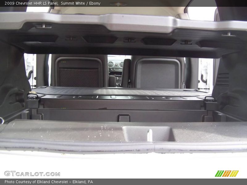 Summit White / Ebony 2009 Chevrolet HHR LS Panel