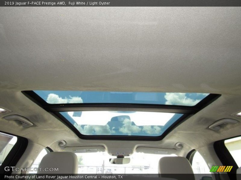 Sunroof of 2019 F-PACE Prestige AWD