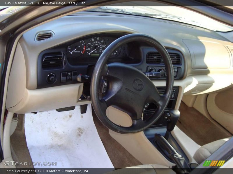 Mojave Beige Pearl / Tan 1998 Mazda 626 LX