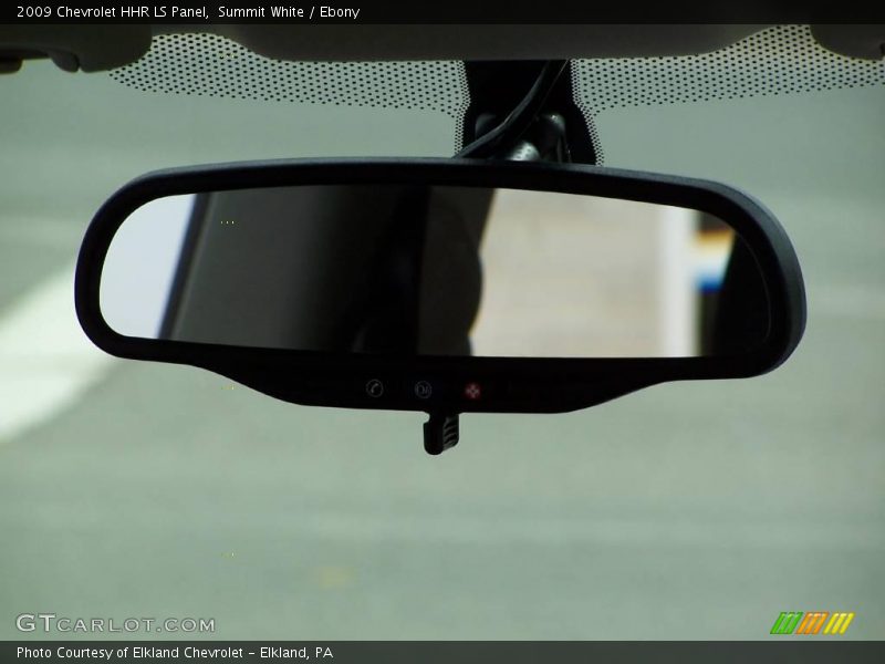 Summit White / Ebony 2009 Chevrolet HHR LS Panel