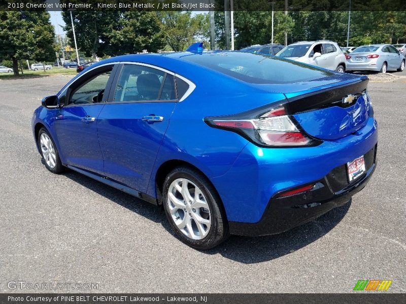 Kinetic Blue Metallic / Jet Black/Jet Black 2018 Chevrolet Volt Premier