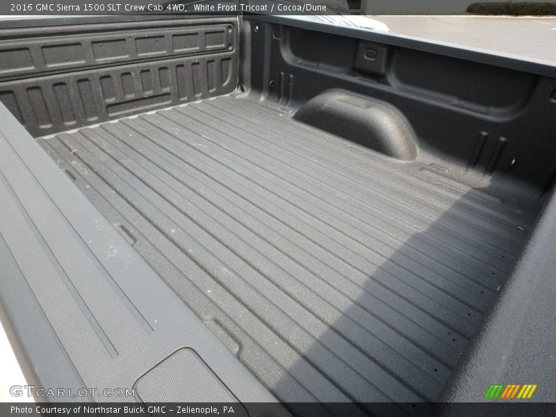 White Frost Tricoat / Cocoa/Dune 2016 GMC Sierra 1500 SLT Crew Cab 4WD